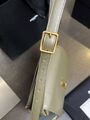 Cумка Saint Laurent женский кожа хаки c0374929-1-8