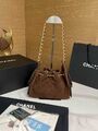 Сумка Chanel женский замша коричневый x7753936-1-8