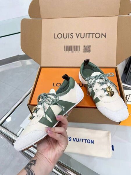 Женские кеды Louis Vuitton женский кожа b2440075-1-3