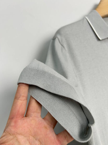 Мужское поло Kiton мужской графитовый 182567-5