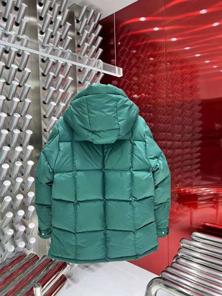 Мужской пуховик Moncler мужской бирюзовый 161592-9