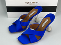 Босоножки Aquazzura женский ткань синий 11795-7