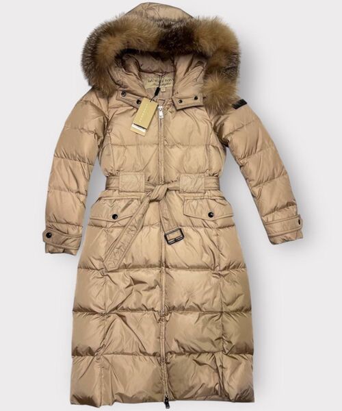 Пуховик Burberry женский бежевый 166913