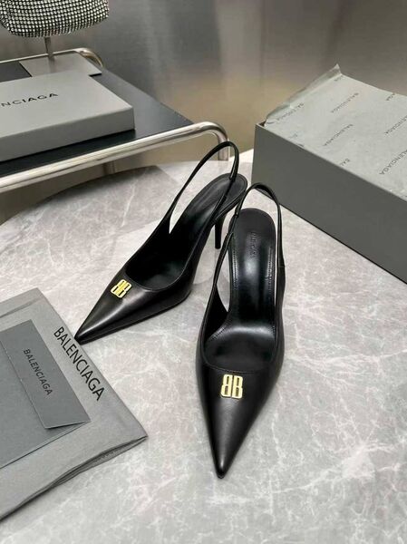 Женские туфли Balenciaga женский кожа черный h3817374-1-3