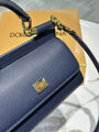 Сумка Dolce & Gabbana женский кожа синий 174223-5