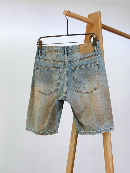 Мужские шорты Philipp Plain мужской джинса бирюзовый 192770-2