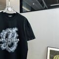 Футболка Balenciaga мужской черный -10