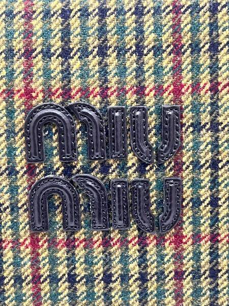 Сумка Miu Miu женский текстиль болотный 174089-4