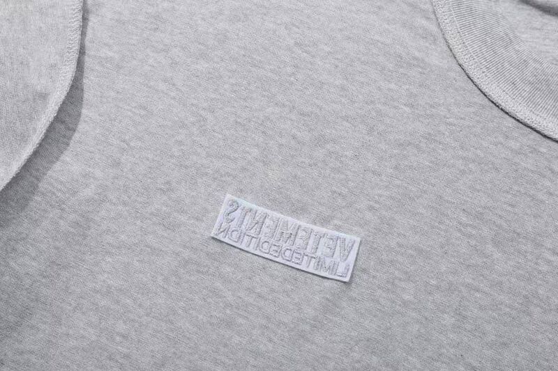 Футболка Vetements женский серый y6367055-1-9