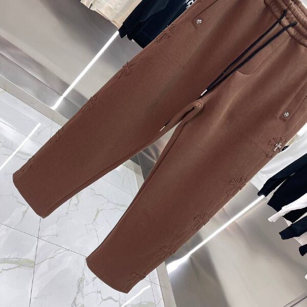 Мужские брюки Chrome Hearts мужской коричневый b2689346-1-9