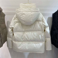 Пуховик Moncler женский белый 63168-5