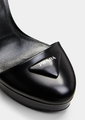 Туфли Prada женский кожа черный 80981-4