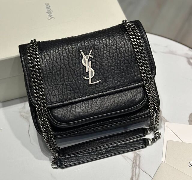 Сумка Saint Laurent женский кожа черный 199723