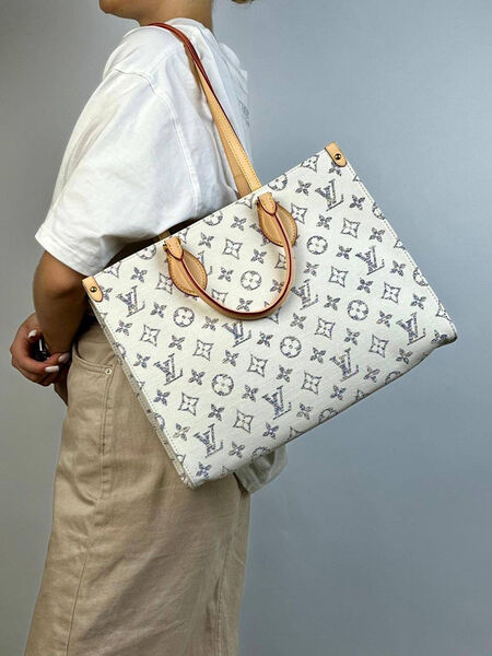 Сумка Louis Vuitton женский кожа белый 153146-2