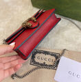 Сумка Gucci Dionysus Mini женский кожа бордовый 99615-3