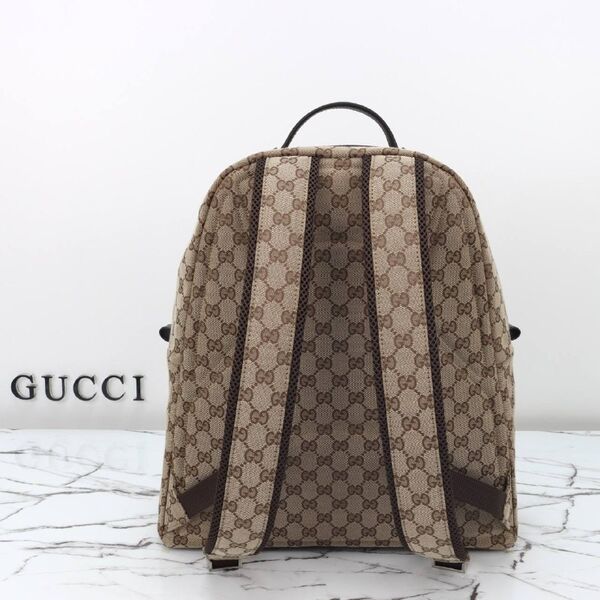Рюкзак Gucci женский кожа бежевый 166482-3