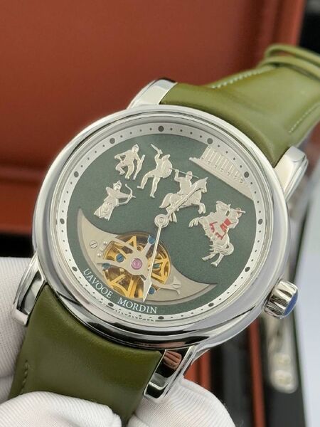 Мужские часы Ulysse Nardin мужской хаки a6476465-1-7