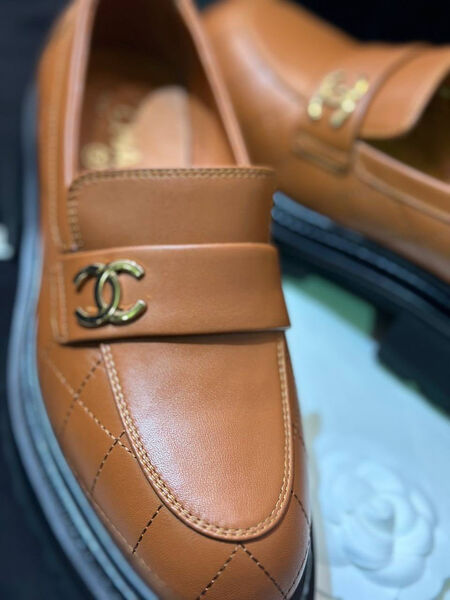 Лоферы Chanel женский кожа 125863-3