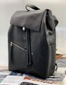 Мужской рюкзак Loewe мужской кожа черный 53345-2