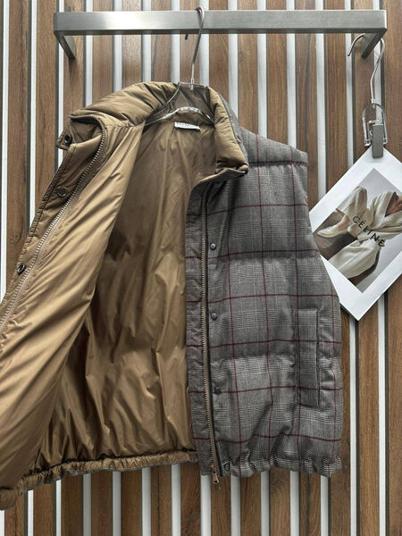 Жилет Brunello Cucinelli женский графитовый 159593-3