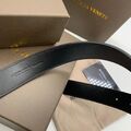 Женский ремень Bottega Veneta женский кожа черный 20916-2