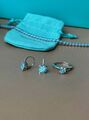 Комплект: браслет, кольцо, серьги Tiffany & Co. серебро бирюзовый h5294697-1-6