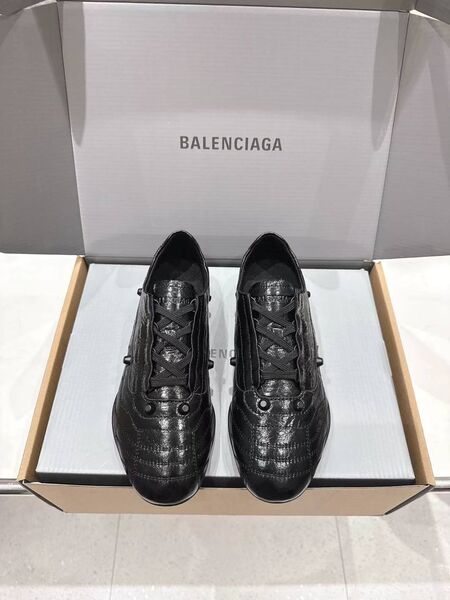 Женские кеды Balenciaga женский кожа черный s3625693-1-8