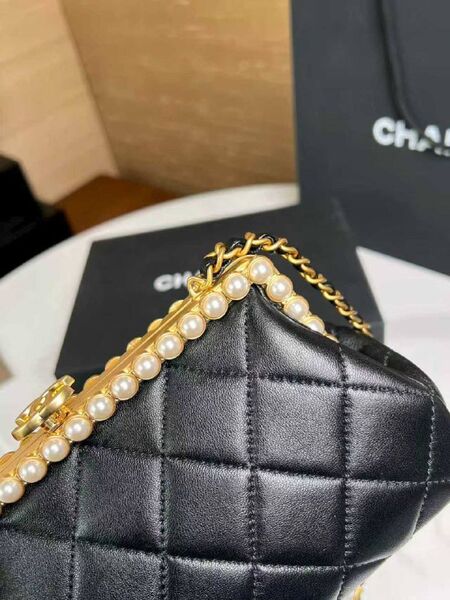 Сумка Chanel женский кожа черный b6161084-1-9