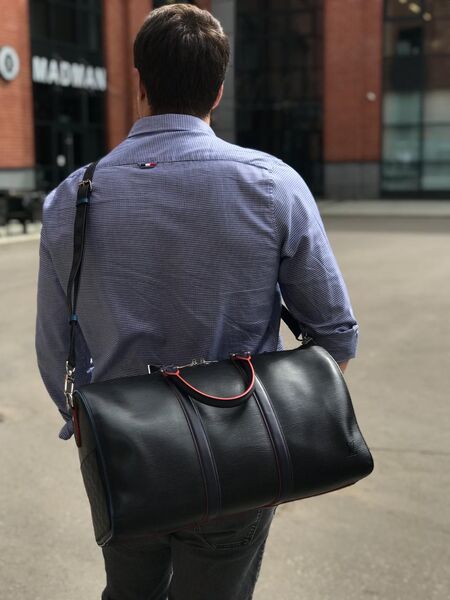 Дорожная сумка Louis Vuitton мужской канва черный 19178-5