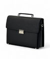 Мужской портфель Montblanc мужской кожа черный 195472-5