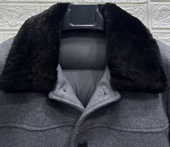 Мужская куртка Loro Piana мужской кашемир графитовый 108189-3