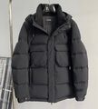 Мужской пуховик Zegna мужской черный,серебристый 169615