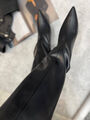 Сапоги Jil Sander женский кожа черный 127528-3