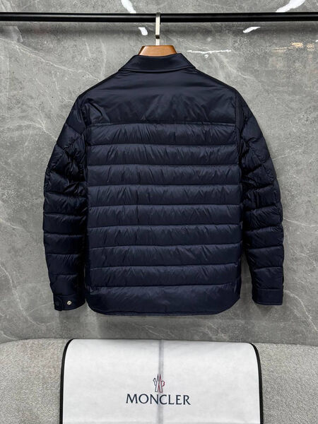 Мужская куртка Moncler мужской синий 200982-2