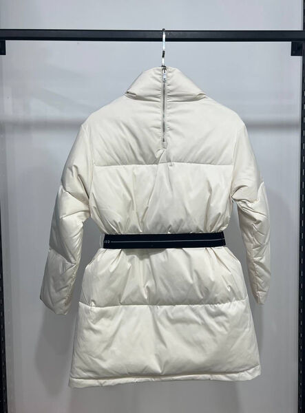 Пуховик Prada женский белый 125832-2