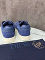 Мужские кроссовки Christian Dior мужской замша синий 190038-5