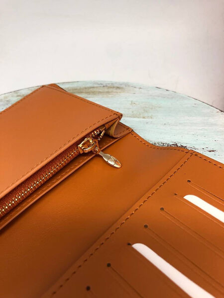 Кошелек Louis Vuitton женский кожа черный 97081-7