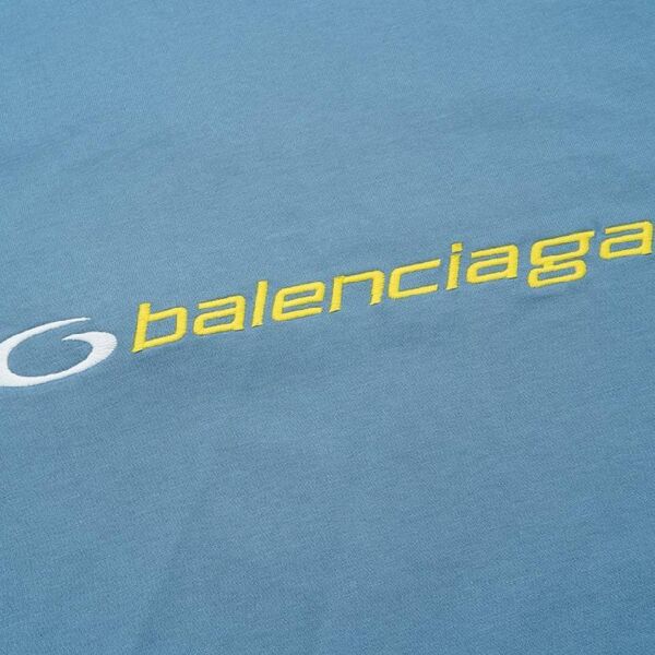 Футболка Balenciaga женский голубой p0088883-1-9