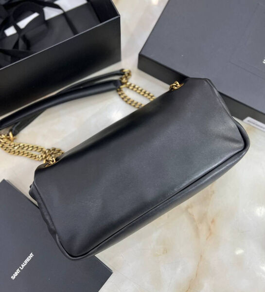 Сумка Saint Laurent женский кожа черный 170613-3
