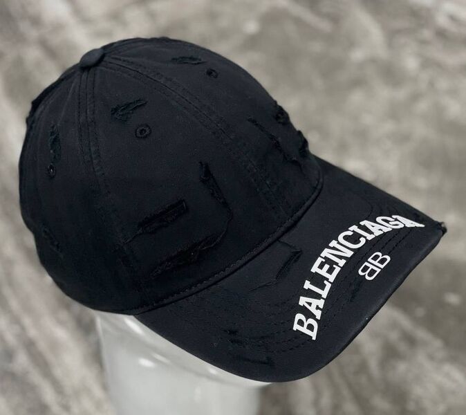 Кепка Balenciaga женский текстиль черный 112313