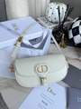Сумка Christian Dior Bobby женский кожа белый 74080-4