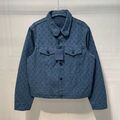 Мужская джинсовка Louis Vuitton мужской бирюзовый t0466771-1