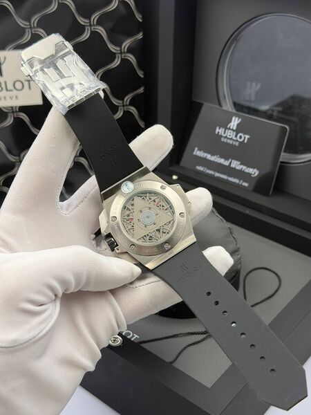 Мужские часы Hublot мужской черный b9498254-1-4