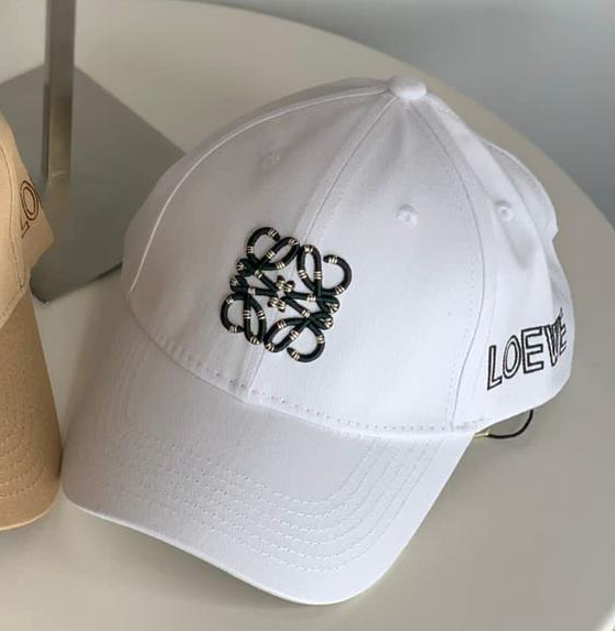 Кепка Loewe женский белый 25973