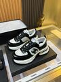 Женские кроссовки Chanel женский кожа черный a8077836-1-2