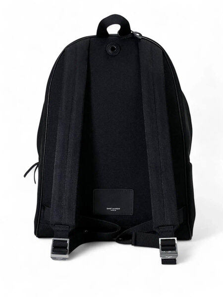 Мужской рюкзак Saint Laurent мужской текстиль черный 195469-2