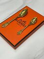 Набор столовых приборов Hermès металл золотой t1432057-1-5