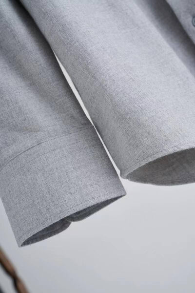 Мужская рубашка Zegna мужской графитовый 133347-9