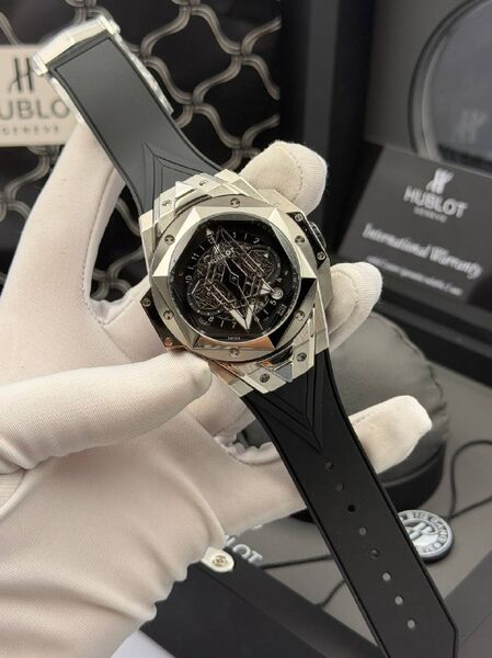 Мужские часы Hublot мужской черный b9498254-1