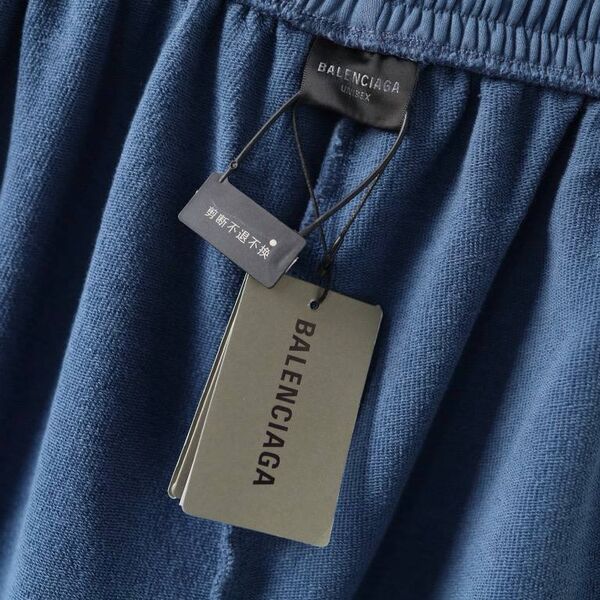 Спортивные брюки (штаны) Balenciaga мужской голубой c2673907-1-4